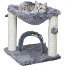   Trixie Baze Scratching Post stâlp de zgâriat (gri) pisici pentru (50 cm)