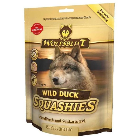 Wolfsblut Wild Duck Squashies Small Breed - rață cu cartofi dulci 350g