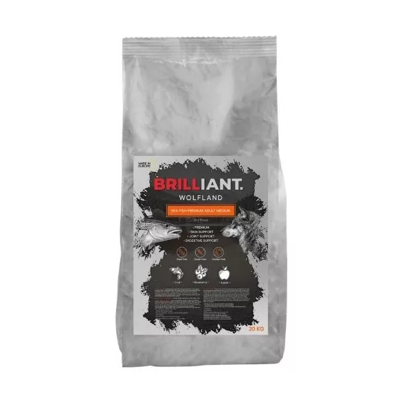 Brilliant Wolfland Sea Fish atlantic with cod adult medium 20 kg
