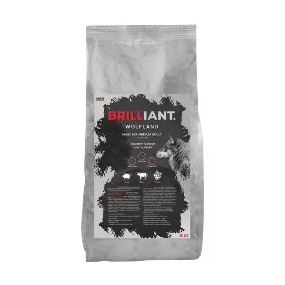 Brilliant Premium Basic Mix beef și pork 20 kg