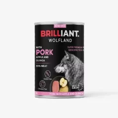 Brilliant Wolfland pork with apple și with quinoa 400 g