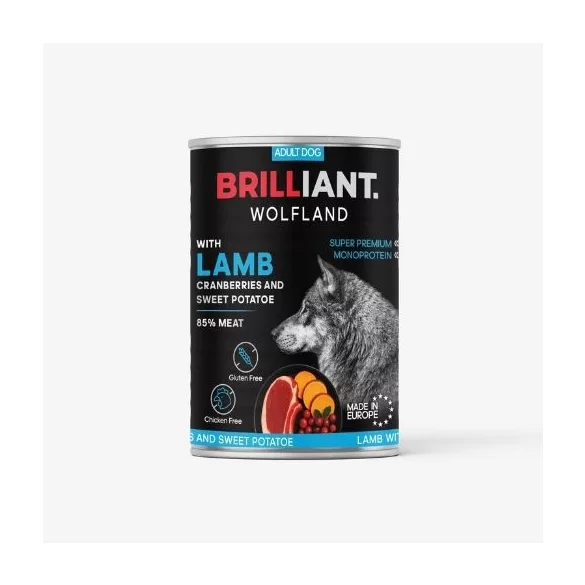 Brilliant lamb with cranberry și with sweet potato 400 g