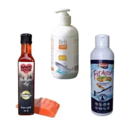 Ulei de somon pentru câini