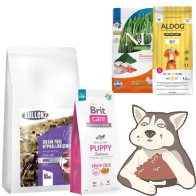 Hrană uscată premium pentru câini