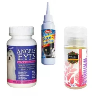 Picături oculare lichide pentru curățarea ochilor și a zonei oculare, câine