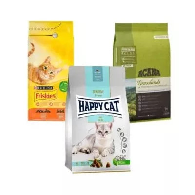 Hrană premium pisici