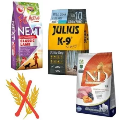 Hrană pentru câini fără cereale