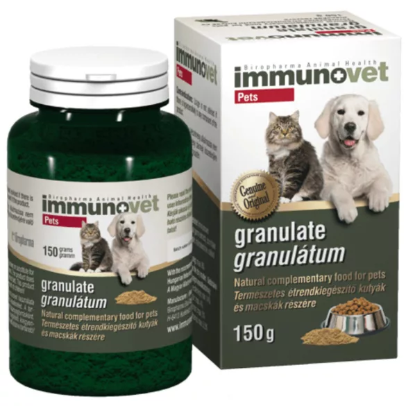 ImmunoVet Pets Granule Stimulator imunitar natural pentru animale de companie