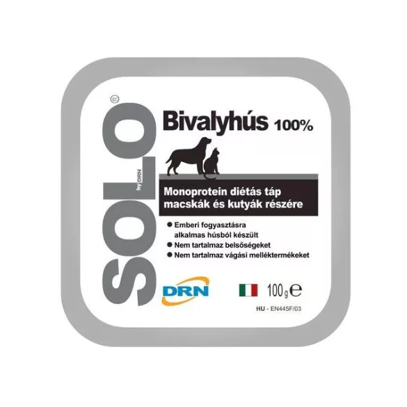 Solo Pate de carne de bivol